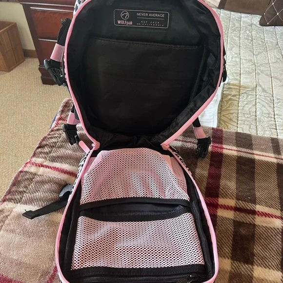 9L Mini backpack Wolf Leopard Print - Picture 4 of 4